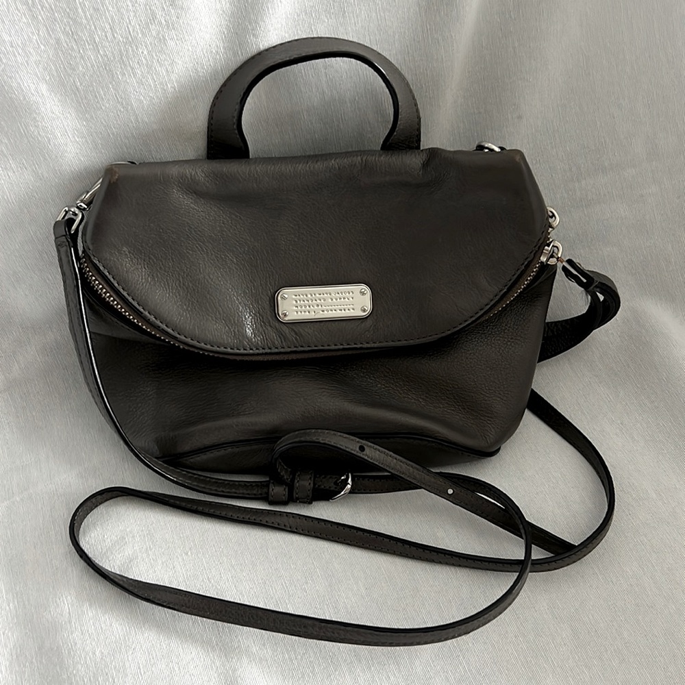 Marc Jacobs Gray Leather Crossbody bag